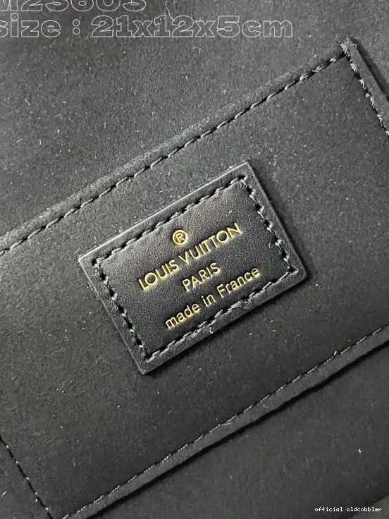 Official oldcobbler DAUPHINE LOUIS West-21*12*5CM VUITTON East 0610